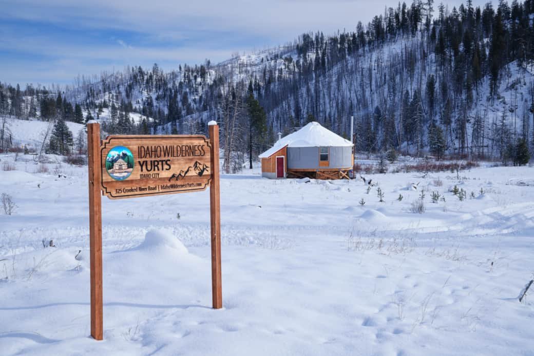 Idaho Wilderness Yurts